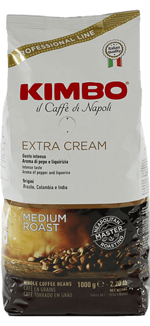 Kimbo Extra Cream 1kg Bohnen Kimbo Extra Cream 1kg Bohnen