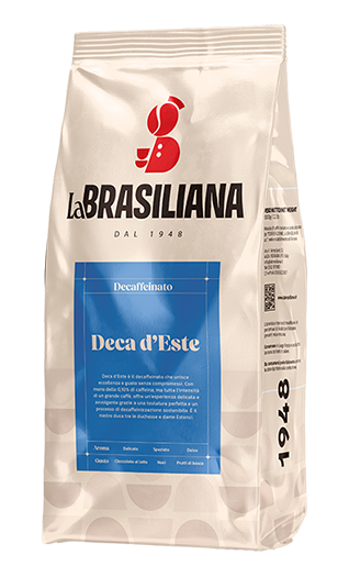 La Brasiliana Espresso Deca d'Este (früher Decaffeinato) 1kg Bohnen La Brasiliana Kaffee Deca d'Este (früher Decaffeinato) 1kg Bohnen