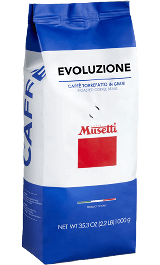Musetti Kaffee Espresso Evoluzione 1kg Bohnen Musetti Caffe Evoluzione 1kg Bohnen