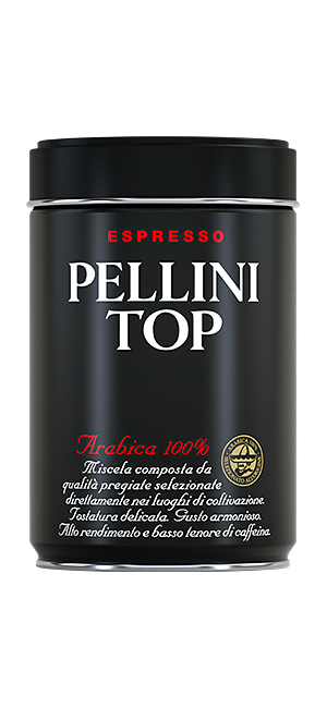 Pellini Top 100% Arabica 250g gemahlen Dose Pellini Top 100% Arabica 250g gemahlen Dose